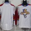 Florida Panthers Tyhjä Reebok Valkoinen Kolmas Jääkiekko Paita – Miesten