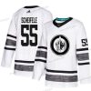 Jets #55 Mark Scheifele Valkoinen Aito 2019 All-Star Ommeltu Jääkiekko Paita – Miesten