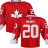 Kanadan maajoukkue #20 John Tavares Punainen 2016 World Cup Ommeltu NHL Paita – Miesten