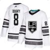 Kings #8 Drew Doughty Valkoinen Aito 2019 All-Star Ommeltu Jääkiekko Paita – Miesten