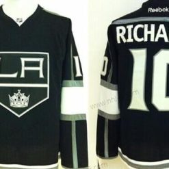 Los Angeles Kings #10 Mike Richards Musta Paita – Miesten