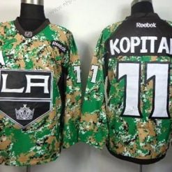 Los Angeles Kings #11 Anze Kopitar 2014 Maastokuvio Paita – Miesten