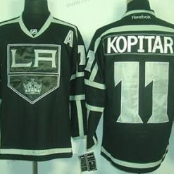 Los Angeles Kings #11 Anze Kopitar Musta Ice Paita – Miesten