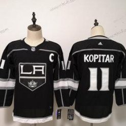 Los Angeles Kings #11 Anze Kopitar Musta Paita – Nuoret