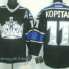 Los Angeles Kings #11 Anze Kopitar Musta Vieras Paita – Miesten