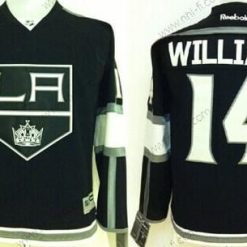 Los Angeles Kings #14 Justin Williams Musta Paita – Lasten