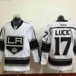 Los Angeles Kings #17 Milan Lucic Valkoinen Paita – Miesten