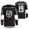 Los Angeles Kings #19 Alex Iafallo Musta Ommeltu Paita – Miesten