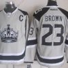 Los Angeles Kings #23 Dustin Brown 2014 Stadium Series Harmaa Paita – Miesten