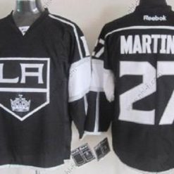 Los Angeles Kings #27 Alec Martinez Musta Paita – Miesten