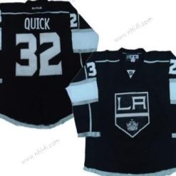 Los Angeles Kings #32 Jonathan Quick Musta Paita – Miesten