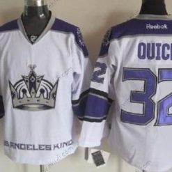 Los Angeles Kings #32 Jonathan Quick Valkoinen Vieras Paita – Miesten