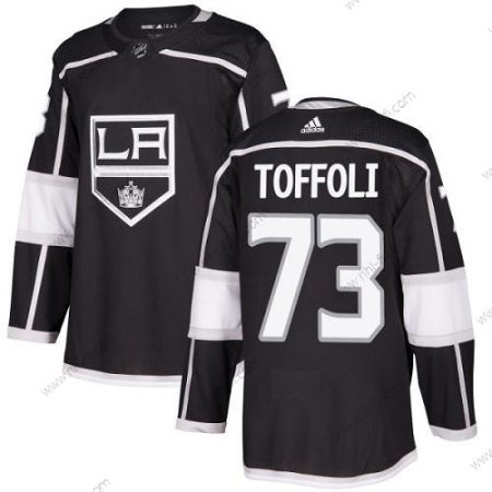 Los Angeles Kings #73 Tyler Toffoli Musta Kotiottelu Aito Ommeltu NHL Paita – Nuoret