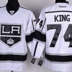 Los Angeles Kings #74 Dwight King Valkoinen Paita – Miesten