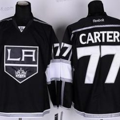 Los Angeles Kings #77 Jeff Carter Musta Paita – Miesten