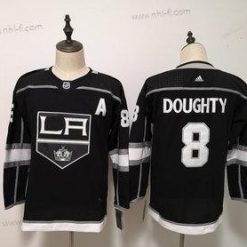 Los Angeles Kings #8 Drew Doughty Musta Paita – Nuoret