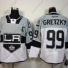 Los Angeles Kings #99 Wayne Gretzky 2015 Stadium Series Harmaa #2 Valkoinen Paita – Miesten