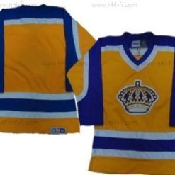 Los Angeles Kings Tyhjä Keltainen Retro With Violetti CCM Paita – Miesten