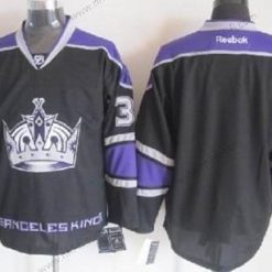 Los Angeles Kings Tyhjä Musta Vieras Paita – Miesten