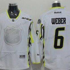 Maajoukkue Toews Nashville Predators #6 Shea Weber 2015 All-Star Valkoinen Paita – Miesten