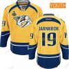 Miesten Nashville Predators #19 Calle Jarnkrok Keltainen 2017 Stanley Cup Finals Patch Ommeltu NHL Reebok Jääkiekko Paita – Nuoret