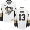 Miesten Pittsburgh Penguins #13 Nick Bonino Valkoinen Kolmas 2017 Stanley Cup NHL Finals Patch Paita – Nuoret