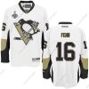 Miesten Pittsburgh Penguins #16 Eric Fehr Valkoinen Kolmas 2017 Stanley Cup NHL Finals Patch Paita – Nuoret