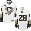 Miesten Pittsburgh Penguins #28 Ian Cole Valkoinen Kolmas 2017 Stanley Cup NHL Finals Patch Paita – Nuoret