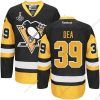 Miesten Pittsburgh Penguins #39 Jean-Sebastien Dea Musta With Kulta 2017 Stanley Cup NHL Finals Patch Paita – Nuoret