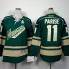 Minnesota Wild #11 Zach Parise Vihreä Vieras Paita – Lasten