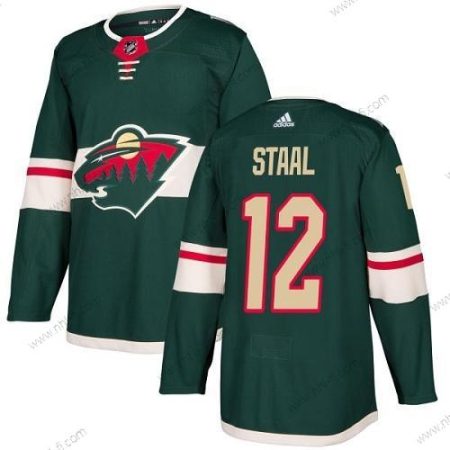 Minnesota Wild #12 Eric Staal Vihreä Kotiottelu Aito Ommeltu NHL Paita – Nuoret