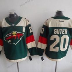 Minnesota Wild #20 Ryan Suter Reebok Vihreä 2016 Stadium Series Maajoukkue Premier Paita – Miesten