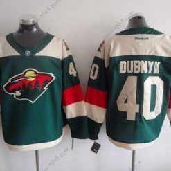 Minnesota Wild #40 Devan Dubnyk Reebok Vihreä 2016 Stadium Series Maajoukkue Premier Paita – Miesten