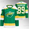 Minnesota Wild #89 Frederick Gaudreau Vihreä 2022-23 Käänteinen Retro Ommeltu – Miesten