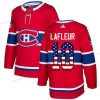 Montreal Canadiens #10 Guy Lafleur Punainen Kotiottelu Aito USA Flag Ommeltu NHL Paita – Nuoret