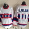 Montreal Canadiens #10 Guy Lafleur Valkoinen Retro CCM Paita – Miesten