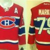 Montreal Canadiens #14 Tomas Plekanec Reebok Reebok Punainen 2015-16 Kotiottelu Premier NHL Paita – Miesten