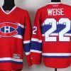 Montreal Canadiens #22 Dale Weise Punainen Ch Paita – Miesten