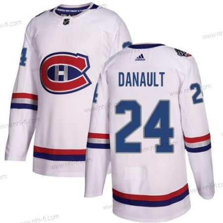 Montreal Canadiens #24 Phillip Danault Valkoinen Aito 1917-2017 100th Klassinen Ommeltu NHL Paita – Nuoret