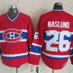 Montreal Canadiens #26 Mats Naslund Punainen CCM Vintage Paita – Miesten