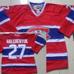 Montreal Canadiens #27 Alex Galchenyuk Punainen Ch Paita – Miesten