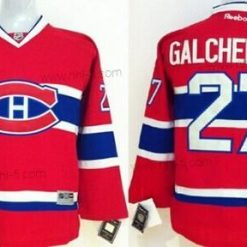 Montreal Canadiens #27 Alex Galchenyuk Punainen Paita – Lasten