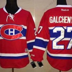 Montreal Canadiens #27 Alex Galchenyuk Reebok Punainen 2015-16 Kotiottelu Premier NHL Paita – Miesten