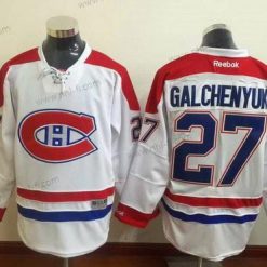 Montreal Canadiens #27 Alex Galchenyuk Reebok Valkoinen 2015-16 Kolmas Premier NHL Paita – Miesten