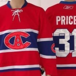 Montreal Canadiens #31 Carey Price Punainen Ca Paita – Miesten