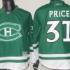 Montreal Canadiens #31 Carey Price St. Patrick’S Day Vihreä Paita – Lasten