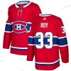 Montreal Canadiens #33 Patrick Roy Punainen Kotiottelu Aito Ommeltu NHL Paita – Nuoret