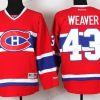 Montreal Canadiens #43 Mike Weaver Punainen Ch Paita – Miesten