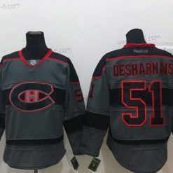 Montreal Canadiens #51 David Desharnais Charcoal Harmaa Paita – Miesten