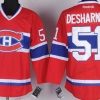 Montreal Canadiens #51 David Desharnais Punainen Paita – Lasten